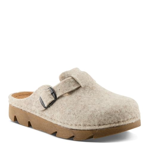 Spring Step L'Artiste Clogger Damen Slipper Hellbeige 37/38 von Spring Step L'Artiste