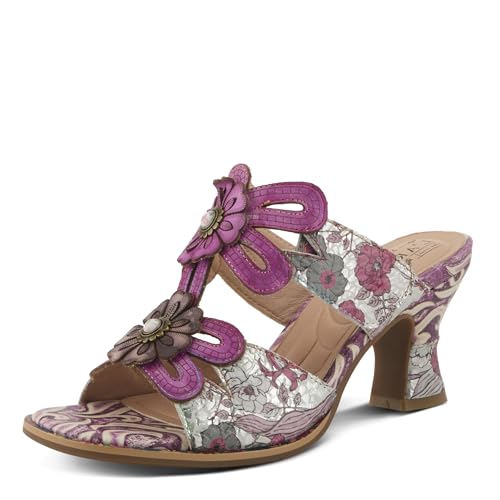Spring Step L'Artiste Damen Alania Sandale, Violett multi, 9.5-10 Spring Step L'Artiste Damen Alania Sandale, Violett multi, 9.5-10 von Spring Step L'Artiste