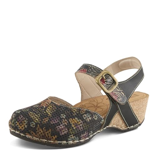 Spring Step L'Artiste Damen Koraline Mary Jane Flat, Schwarz Multi, 39 EU Spring Step L'Artiste Damen Koraline Mary Jane Flat, Schwarz Multi, 39 EU von Spring Step L'Artiste