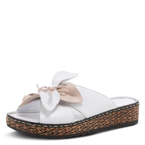 Spring Step Damen Hilary Schlupfschuh, Weiss/opulenter Garten, 36.5/37 EU von Spring Step