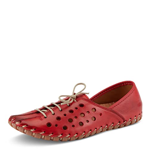 Spring Step Moonwalk Slip-On Schuh für Damen, Rot/Ausflug, einfarbig (Getaway Solids), 39.5 EU von Spring Step