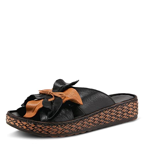 Spring Step Women's Hilary Slide Sandal Black EU 39 / US 8.5 von Spring Step