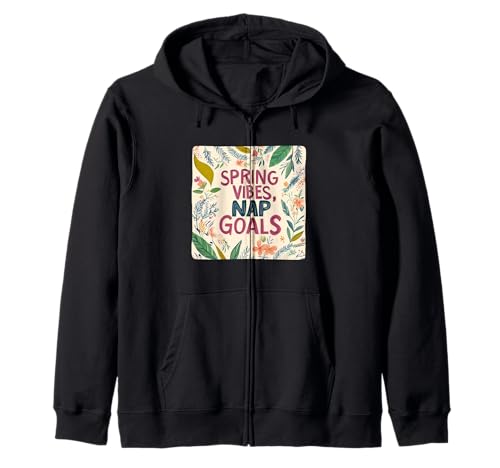 Schöne Frühlingsstimmung mit Nickerchen-Toren für Erwachsene und Kinder Kapuzenjacke Schöne Frühlingsstimmung mit Nickerchen-Toren für Erwachsene und Kinder Kapuzenjacke von Spring Vibes Outfit
