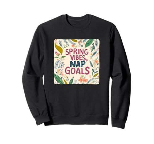 Schöne Frühlingsstimmung mit Nickerchen-Toren für Erwachsene und Kinder Sweatshirt Schöne Frühlingsstimmung mit Nickerchen-Toren für Erwachsene und Kinder Sweatshirt von Spring Vibes Outfit