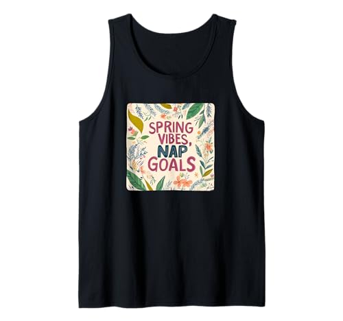 Schöne Frühlingsstimmung mit Nickerchen-Toren für Erwachsene und Kinder Tank Top Schöne Frühlingsstimmung mit Nickerchen-Toren für Erwachsene und Kinder Tank Top von Spring Vibes Outfit