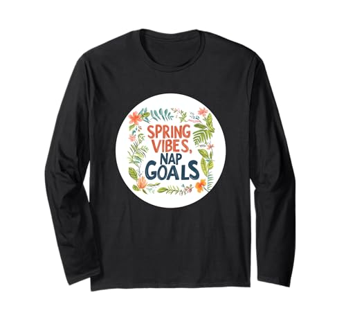 Spring Vibes Nap Goals Stempel für Jungen und Mädchen Langarmshirt Spring Vibes Nap Goals Stempel für Jungen und Mädchen Langarmshirt von Spring Vibes Outfit