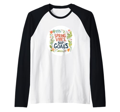 Spring Vibes Nap Goals Stempel für Jungen und Mädchen Raglan Spring Vibes Nap Goals Stempel für Jungen und Mädchen Raglan von Spring Vibes Outfit