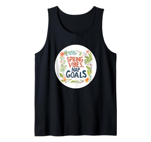 Spring Vibes Nap Goals Stempel für Jungen und Mädchen Tank Top Spring Vibes Nap Goals Stempel für Jungen und Mädchen Tank Top von Spring Vibes Outfit