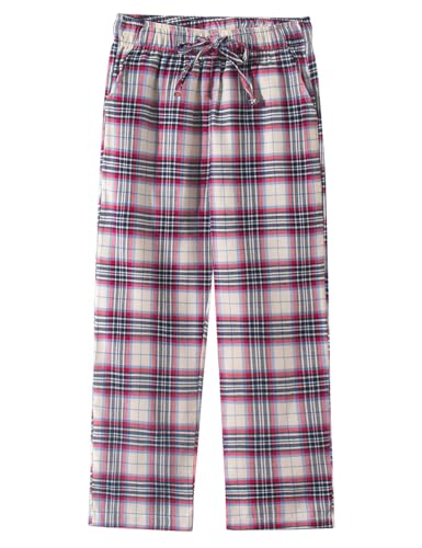 Spring&Gege Kinder Schlafanzug Pyjama Nachtwäsche für Jungen Herbst Winter Größe 115 bis 165 (BeigeMarineblau, 5-6 Jahr) von Spring&Gege