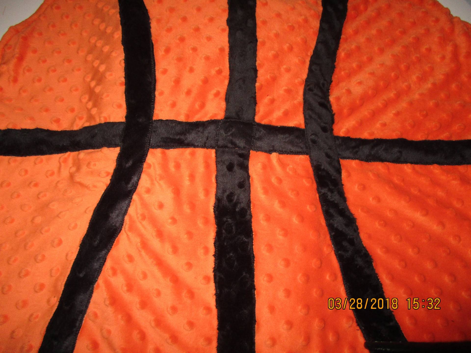 Basketball Decke Aus Minky 35 Auf Basketball Decke Aus Minky 35 Auf von SpringJunktion