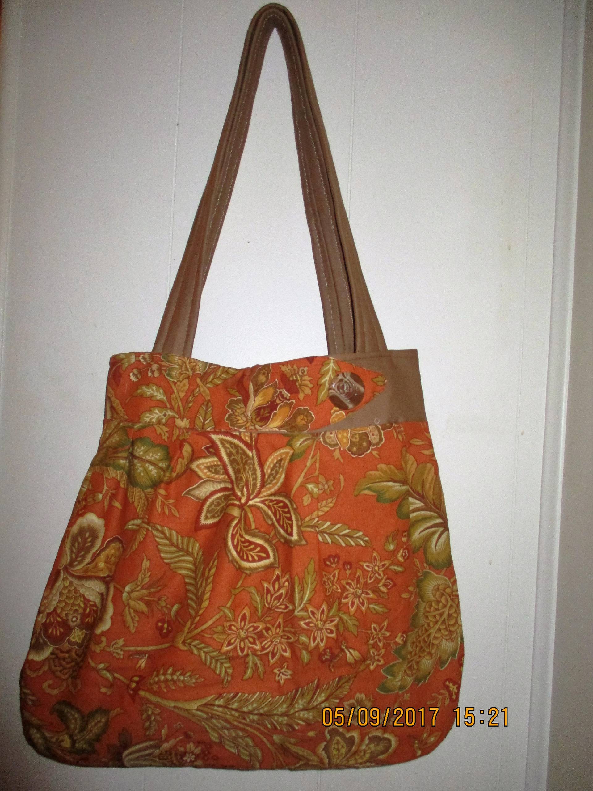 Versteckte Waffe Geldbeutel Orange Und Braun von SpringJunktion
