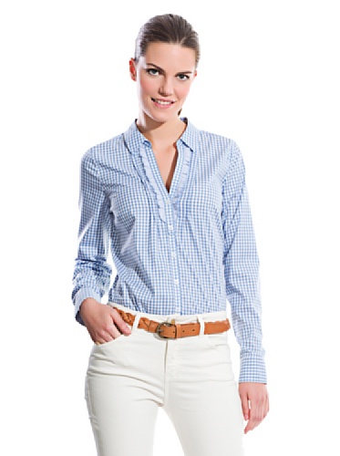 Cortefiel Bluse blau DE 44 (ES 46) von Springfield