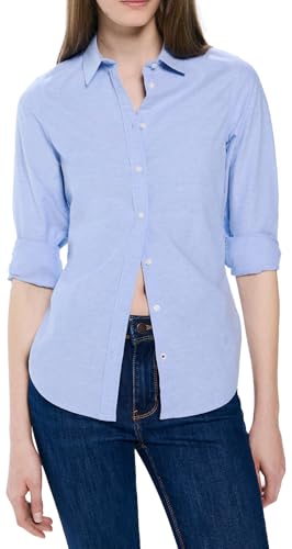 SPRINGFIELD Damen 1.t.b.Camisa Oxford Spand Rec Hemd, hellblau, 36 von Springfield