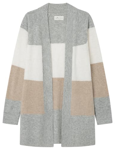 SPRINGFIELD Damen 1348627 Strickpullover, Hellgrau, S von Springfield