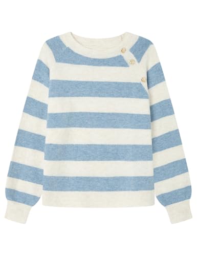 SPRINGFIELD Damen 3.t/Gym.ap. Sweater Raya Botón Jersei, blau Regatta, XL von Springfield