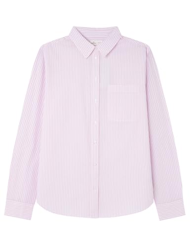 SPRINGFIELD Damen 3.t.a. Camisa Oversize Popelin Hemd, Hellrosa, Small von Springfield