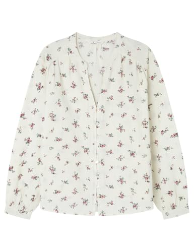 SPRINGFIELD Damen 4.t.a.Blusa Alg Printed Flores Bluse, Hellbeige, 36 von Springfield