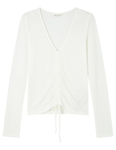 SPRINGFIELD Damen 5.g.m. Camiseta Modelo Pared Khaki Frunce Unterhemd, Hellbeige, Large von Springfield