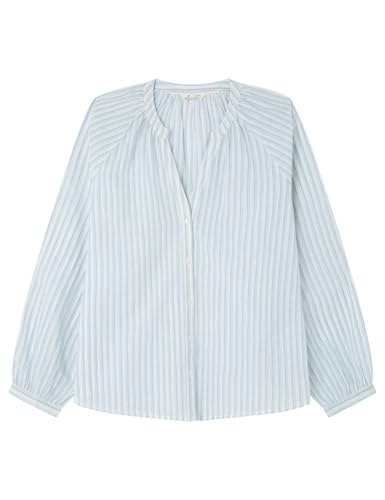 SPRINGFIELD Damen 7.Gym.a. Blusa Polera Rayas Bluse, Elfenbein, 40 von Springfield