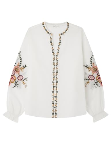 SPRINGFIELD Damen Bluse, BEIGE/Camel, 42 von Springfield