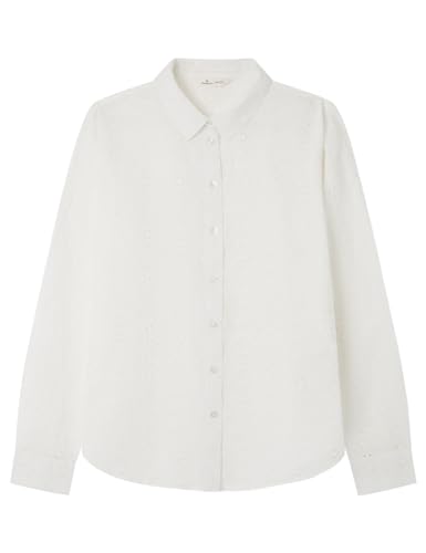 SPRINGFIELD Damen Bluse, White, 38 von Springfield