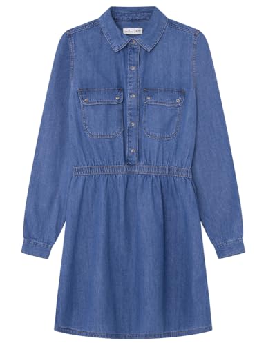 SPRINGFIELD Damen Denim Shirt Dress Kleid, MEDIUM_Blue, 42 SPRINGFIELD Damen Denim Shirt Dress Kleid, MEDIUM_Blue, 42 von Springfield