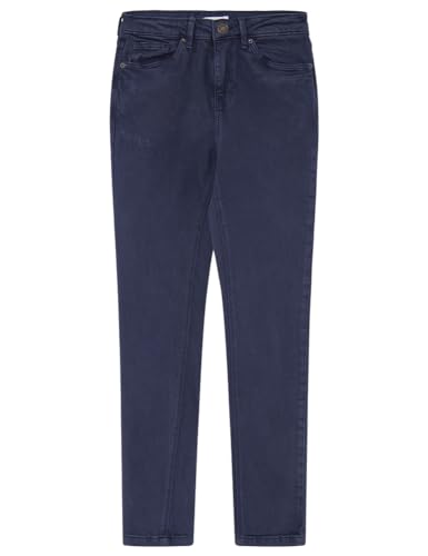 SPRINGFIELD Damen Slim Cropped Colour Jeans Anzughose, MEDIUM_Blue, 34 von Springfield