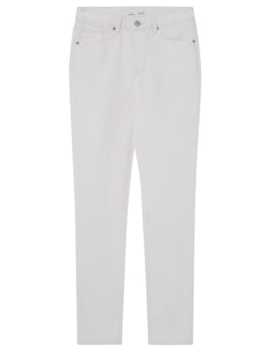 SPRINGFIELD Damen Slim Cropped Colour Jeans Anzughose, TAN_Print, 40 von Springfield