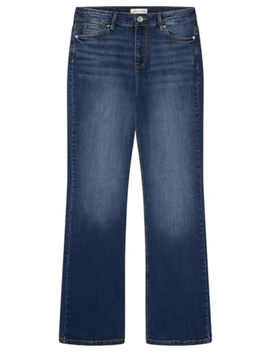 SPRINGFIELD Damen VaquerosBootcutBásicos Bootcut-Jeans, Stahlblau, 44W/33L von Springfield