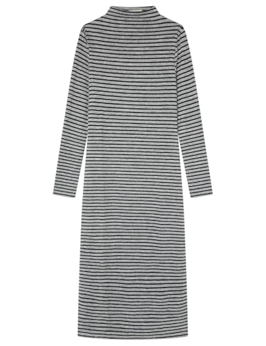 SPRINGFIELD Damen VestidoMidiCuelloPerkins Kleid, Mittelgrau, S von Springfield