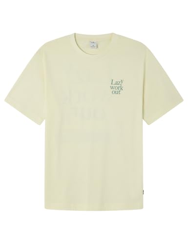 SPRINGFIELD Herren 5ic Camiseta Lazy Work Out Unterhemd, Standardgelb, L von Springfield