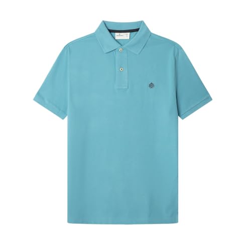 SPRINGFIELD Herren 5ic-Polo Bas Reg T9 Rs Poloshirt, Helltürkis, L von Springfield