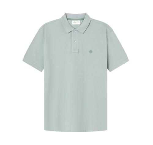 SPRINGFIELD Herren 5ic-Polo Bas Reg T9 V Poloshirt, hellblau, M von Springfield