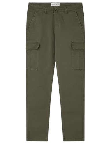 SPRINGFIELD Herren Basic Chino Cargo Slim Cargohose, kaki, 40 SPRINGFIELD Herren Basic Chino Cargo Slim Cargohose, kaki, 40 von Springfield