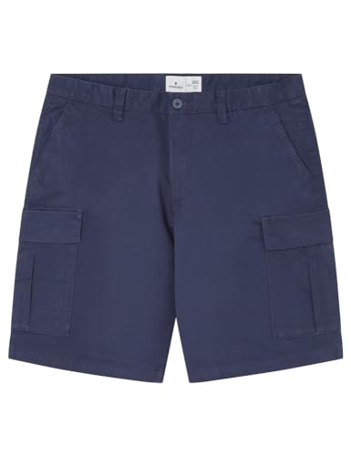 SPRINGFIELD Herren Bermudas Lässige Hose, Dark_Blue, 38 von Springfield