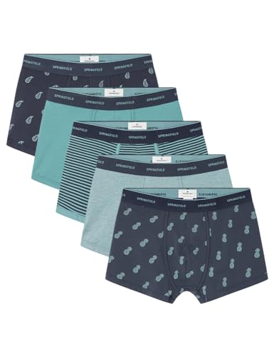 SPRINGFIELD Herren Bóxer Funktionsunterwäsche, Blues, XL von Springfield