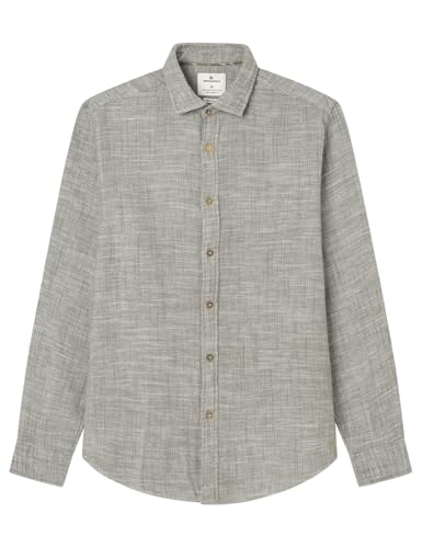 SPRINGFIELD Herren Camisa Rustic Solid Roll-up Hemd, Khaki, Größe M, S SPRINGFIELD Herren Camisa Rustic Solid Roll-up Hemd, Khaki, Größe M, S von Springfield