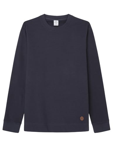 SPRINGFIELD Herren Camiseta Daily Rayas Unterhemd, dunkelblau, M von Springfield