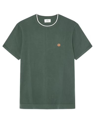 SPRINGFIELD Herren Camiseta de Punto Moss Structure Ss Gg14 kurzärmelig, Waldgrün, XL SPRINGFIELD Herren Camiseta de Punto Moss Structure Ss Gg14 kurzärmelig, Waldgrün, XL von Springfield