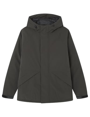 SPRINGFIELD Herren Chaquetaurbanaabullonada Jacke, Dunkes Kakigrün, M von Springfield