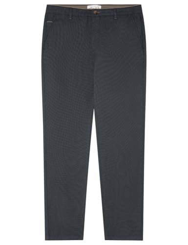 SPRINGFIELD Herren Fake Structure Chino Strukturierte Hose, Marineblau, 44 von Springfield