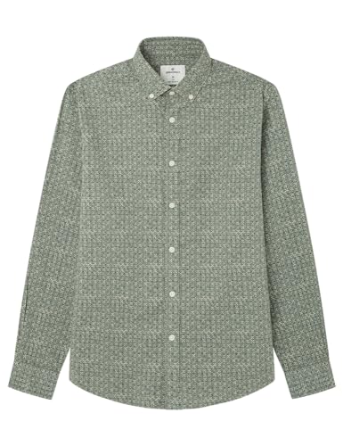 SPRINGFIELD Herren Hemd, Green, M von Springfield