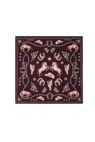 SPRINGFIELD Herren Horses Bandana Bandanas, braun, One Size SPRINGFIELD Herren Horses Bandana Bandanas, braun, One Size von Springfield