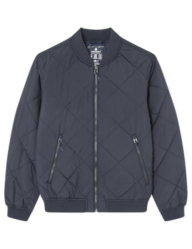 SPRINGFIELD Herren HuskyBomber Gefütterte Bomberjacke, dunkelblau 1A, L SPRINGFIELD Herren HuskyBomber Gefütterte Bomberjacke, dunkelblau 1A, L von Springfield