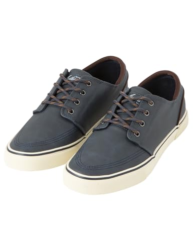 SPRINGFIELD Herren Icon Pu Classic with Sole Klassischer Sneaker, blau, 43 EU von Springfield