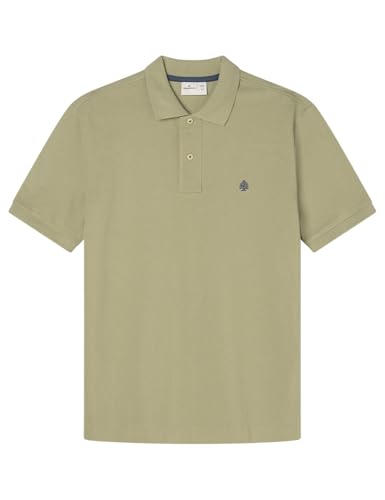 SPRINGFIELD Herren Polo Piqué Básico Poloshirt, Light_Khaki, M von Springfield