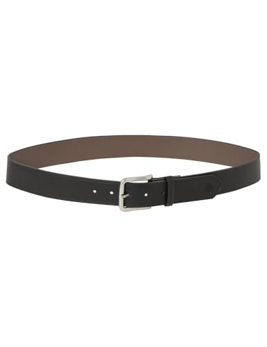 SPRINGFIELD Herren Pu Belt with Engraved Logo and Contrast Stitching Basic-Gürtel, Schwarz, 105 cm von Springfield