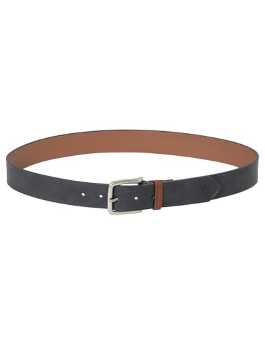 SPRINGFIELD Herren Pu Belt with Engraved Logo and Contrast Stitching Basic-Gürtel, blau, 105 cm SPRINGFIELD Herren Pu Belt with Engraved Logo and Contrast Stitching Basic-Gürtel, blau, 105 cm von Springfield