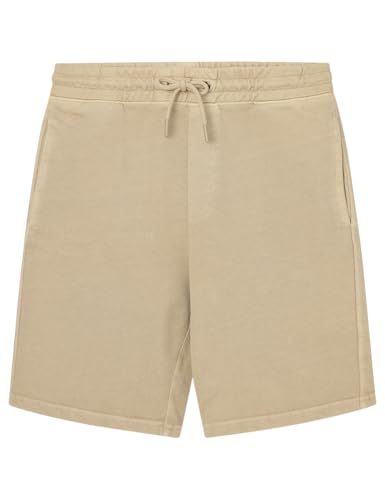 SPRINGFIELD Herren Reconsider French Terry Bermuda with Logo Tree Embroidered T-Shirt, Light_Khaki, L SPRINGFIELD Herren Reconsider French Terry Bermuda with Logo Tree Embroidered T-Shirt, Light_Khaki, L von Springfield