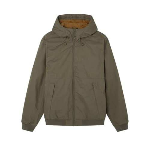 SPRINGFIELD Herren Reguläre Passform Parka Baumwolle, Khaki, Mittel, L von Springfield